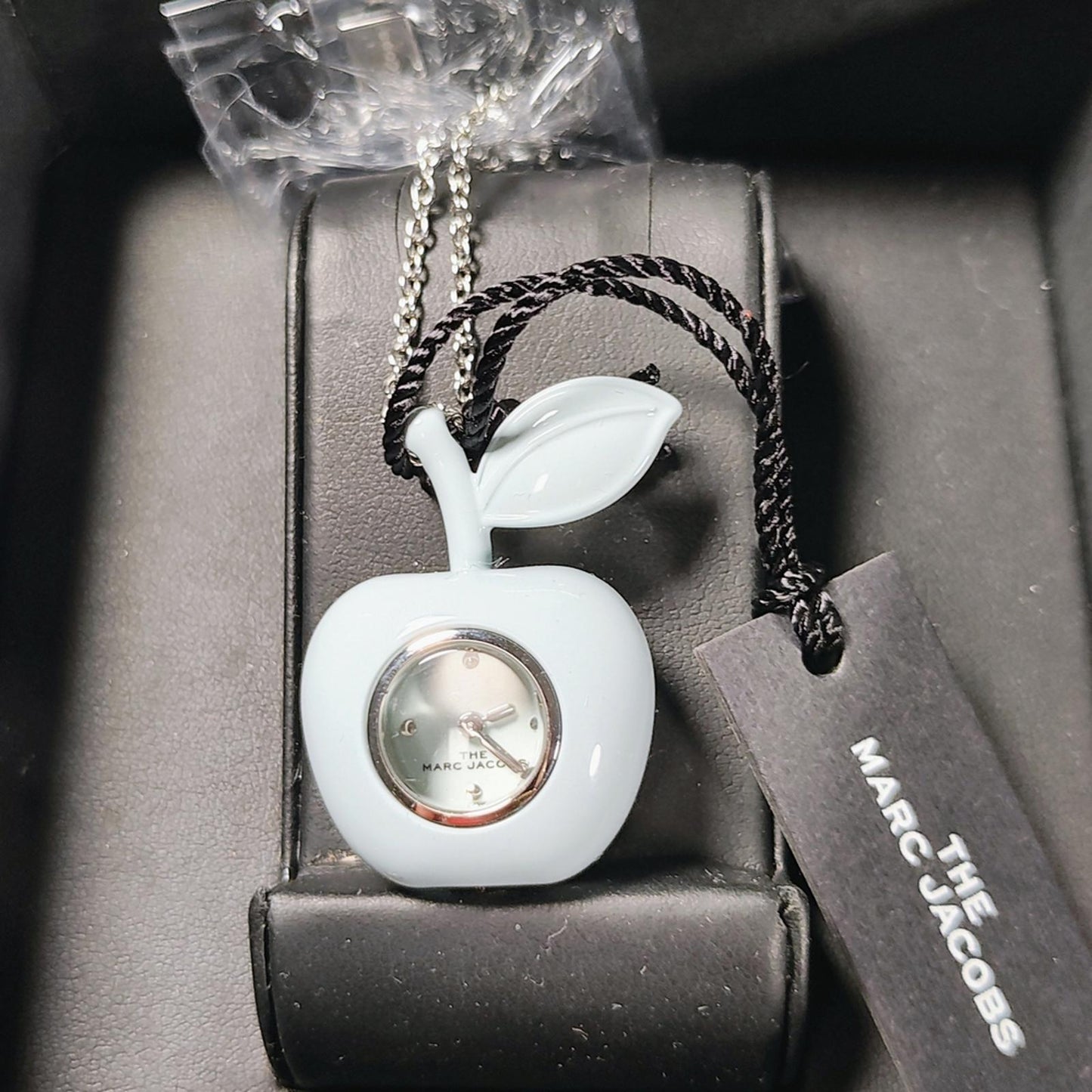 Marc Jacobs Light Blue Apple Pendant Watch