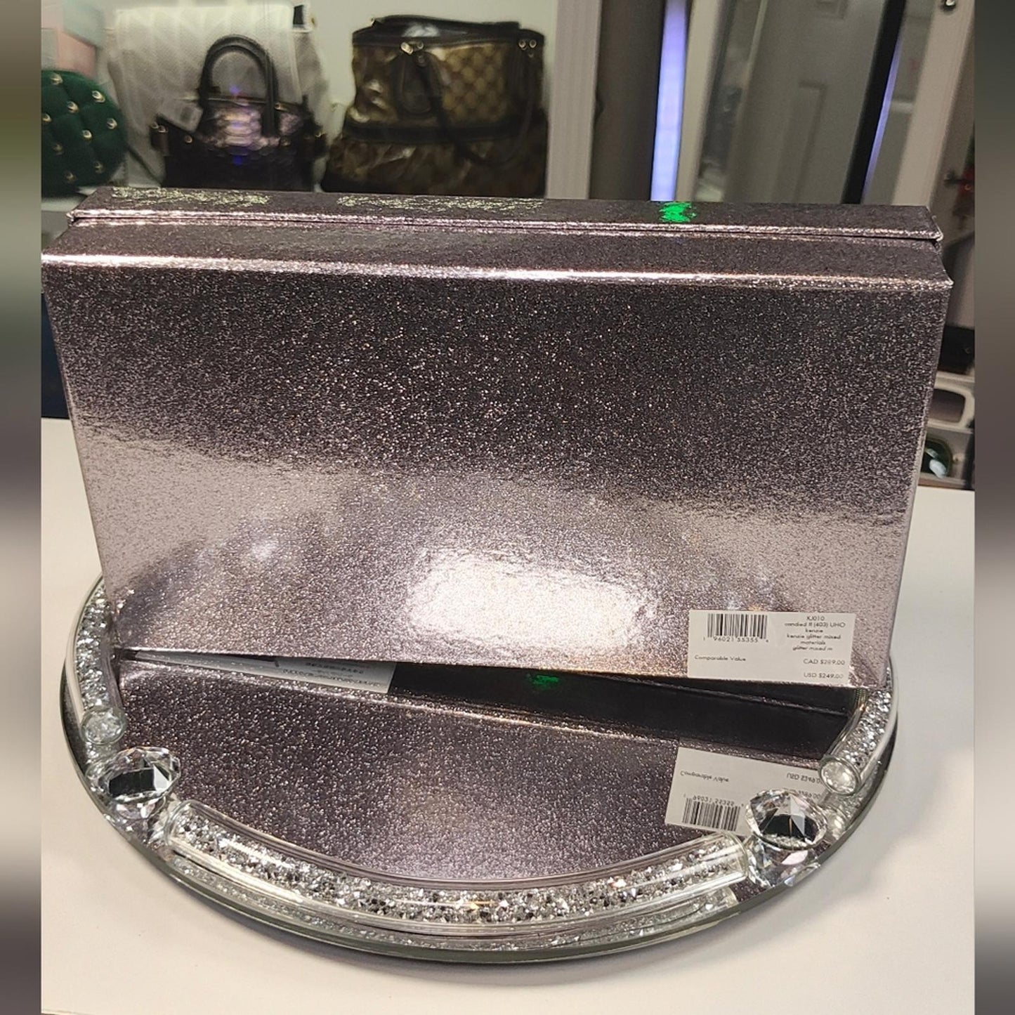 Kate Spade New York Kenzie Boxed Glitter Large Continental Wallet