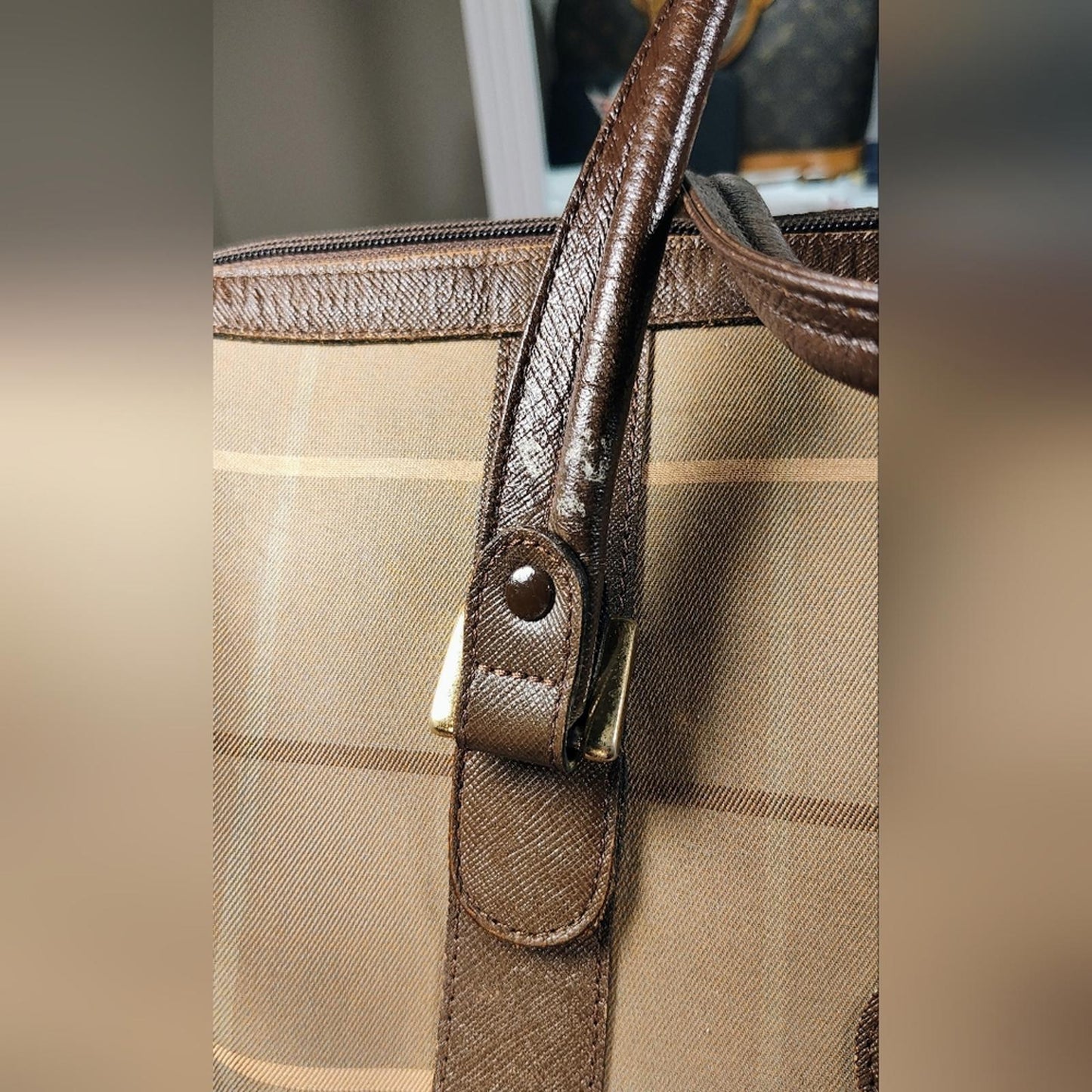 Burberry's Canvas Weekender Bag