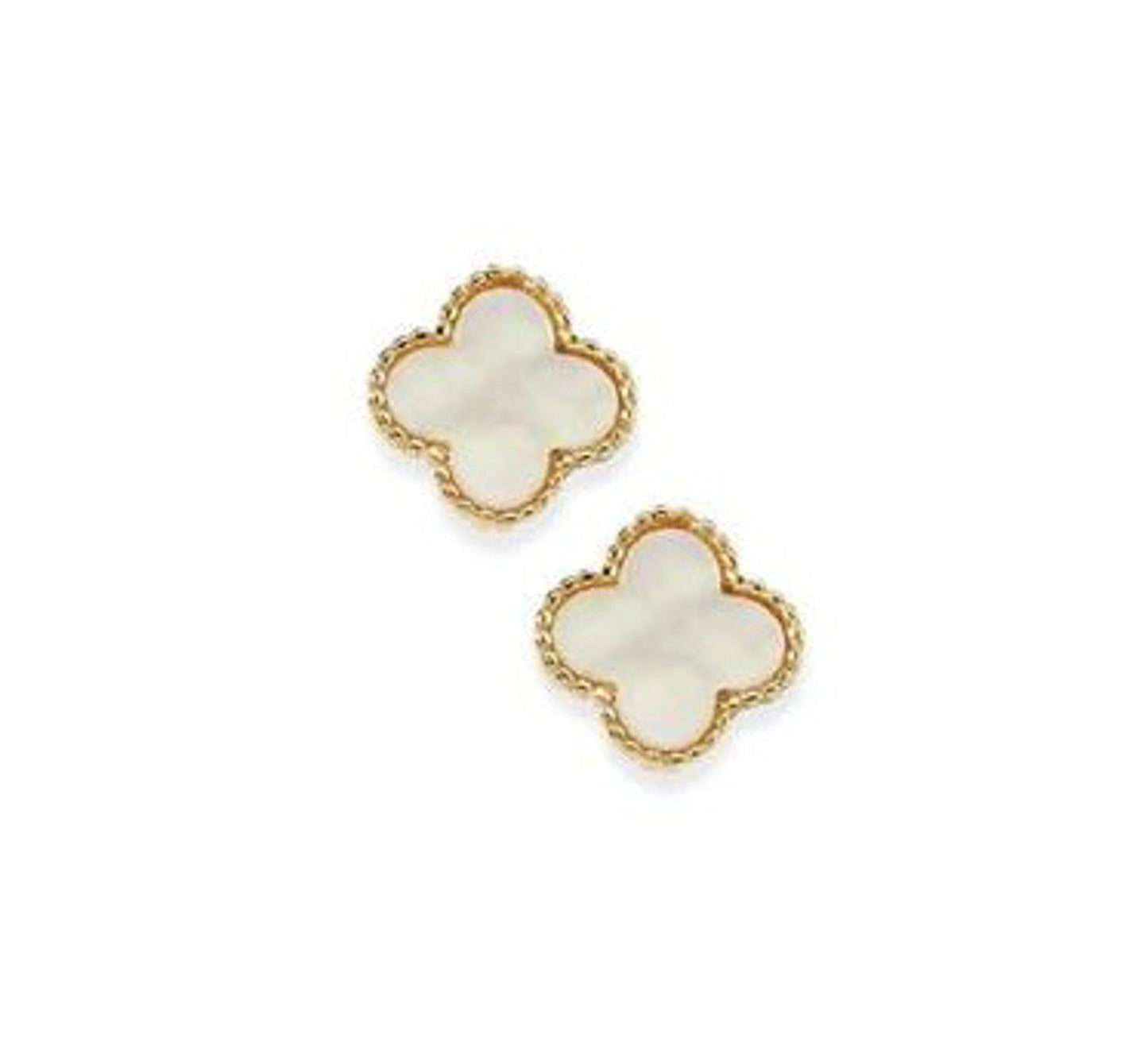 Park Lane Lana Earrings - Elegant Floral Design Opal