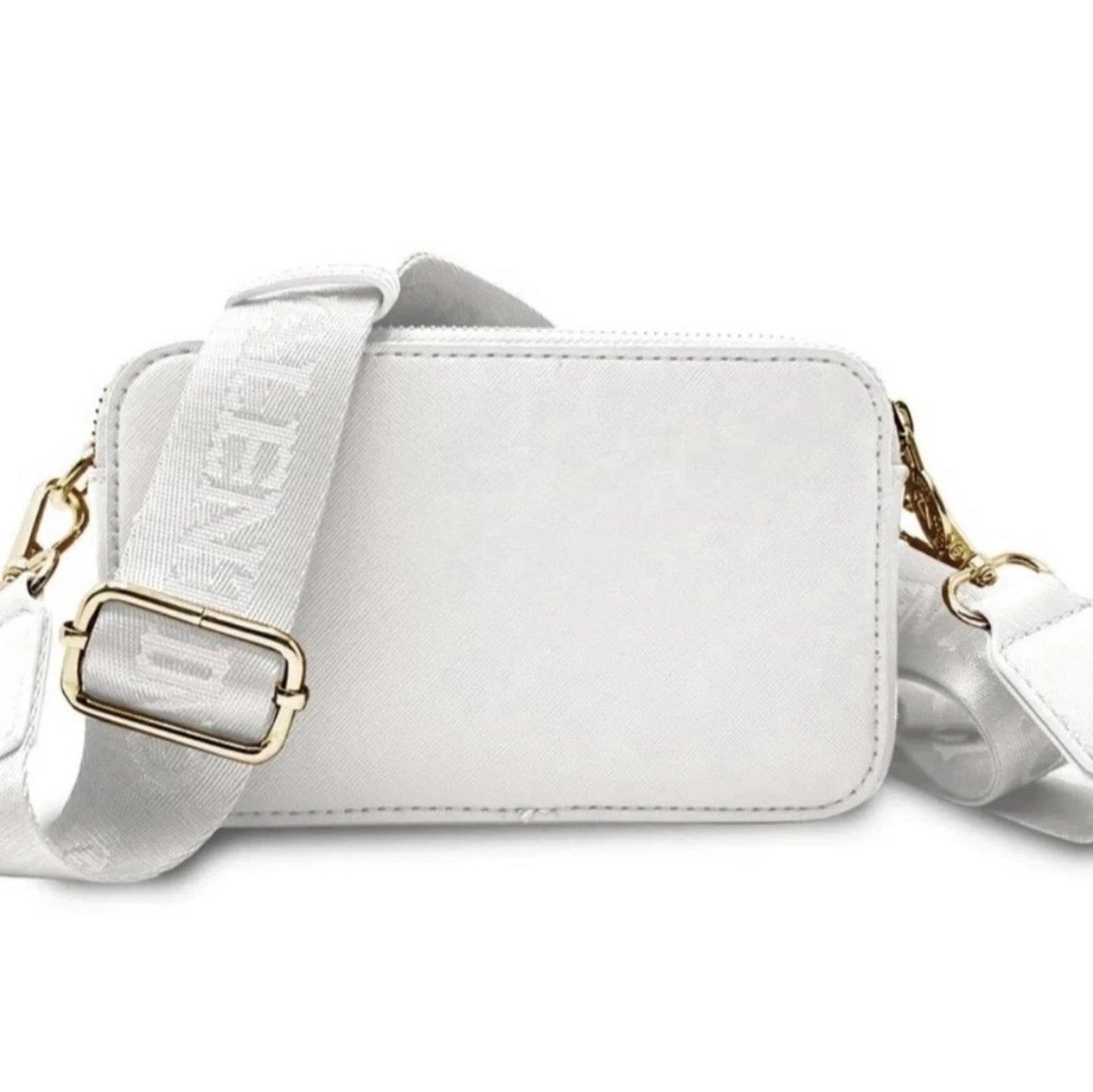 White and Gold Designer Women's Bag