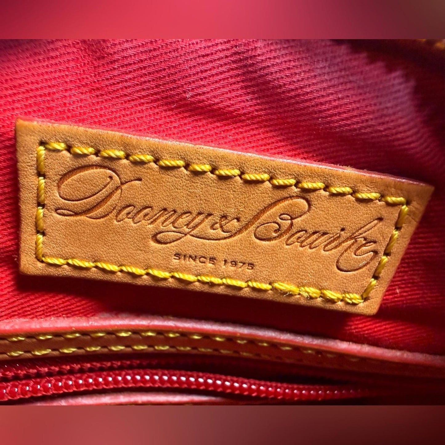 Dooney & Bourke Limited Edition Americana Landmark Travel USA Vintage Satchel