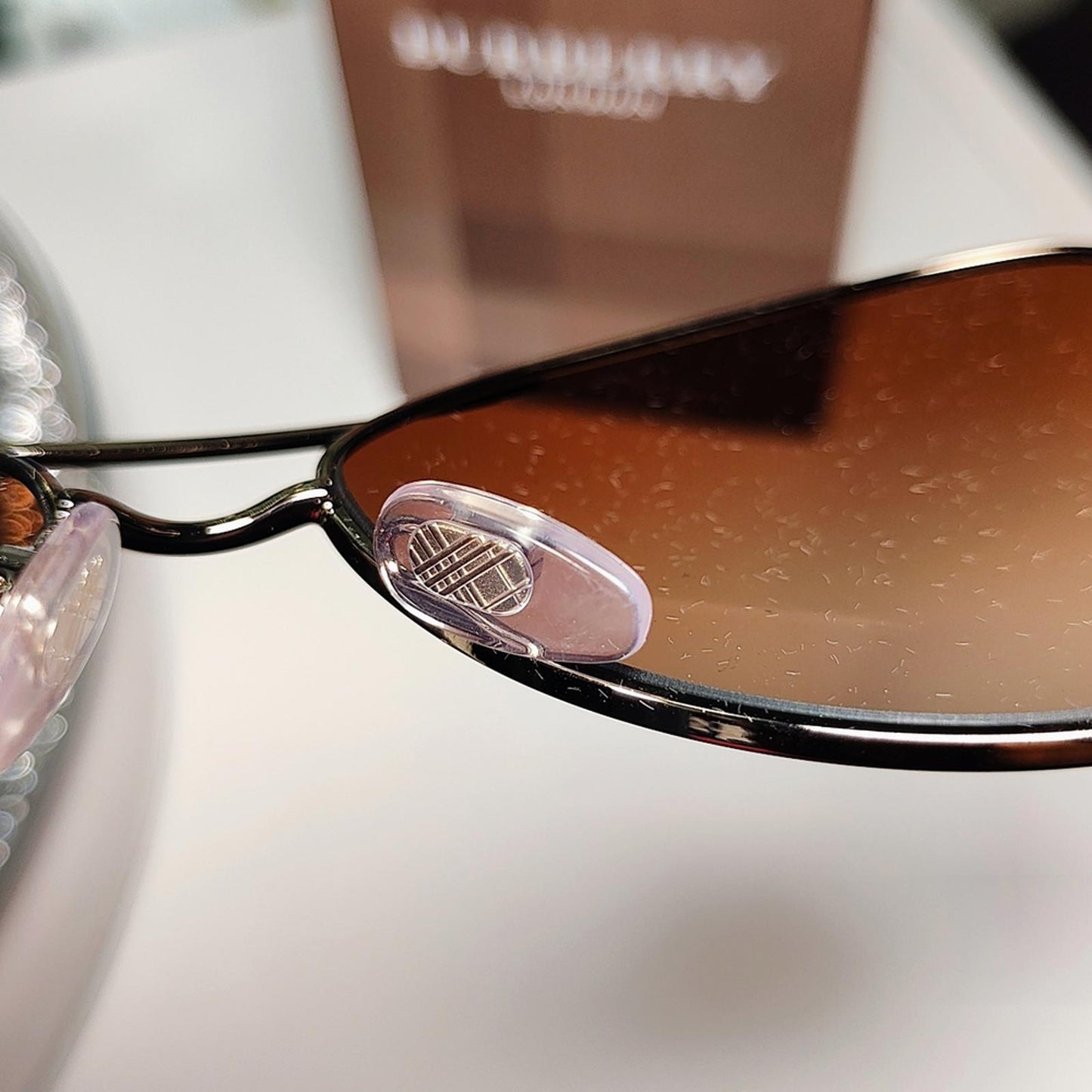 Burberry Unisex Pilot Polarized sunglasses