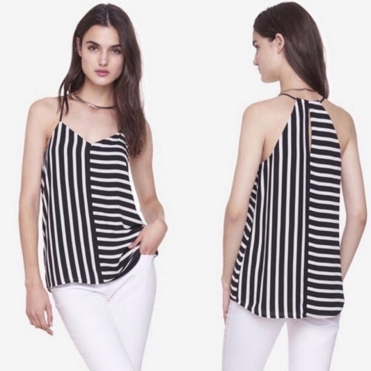NWT Express Barcelona Cami Reversible Striped Tank