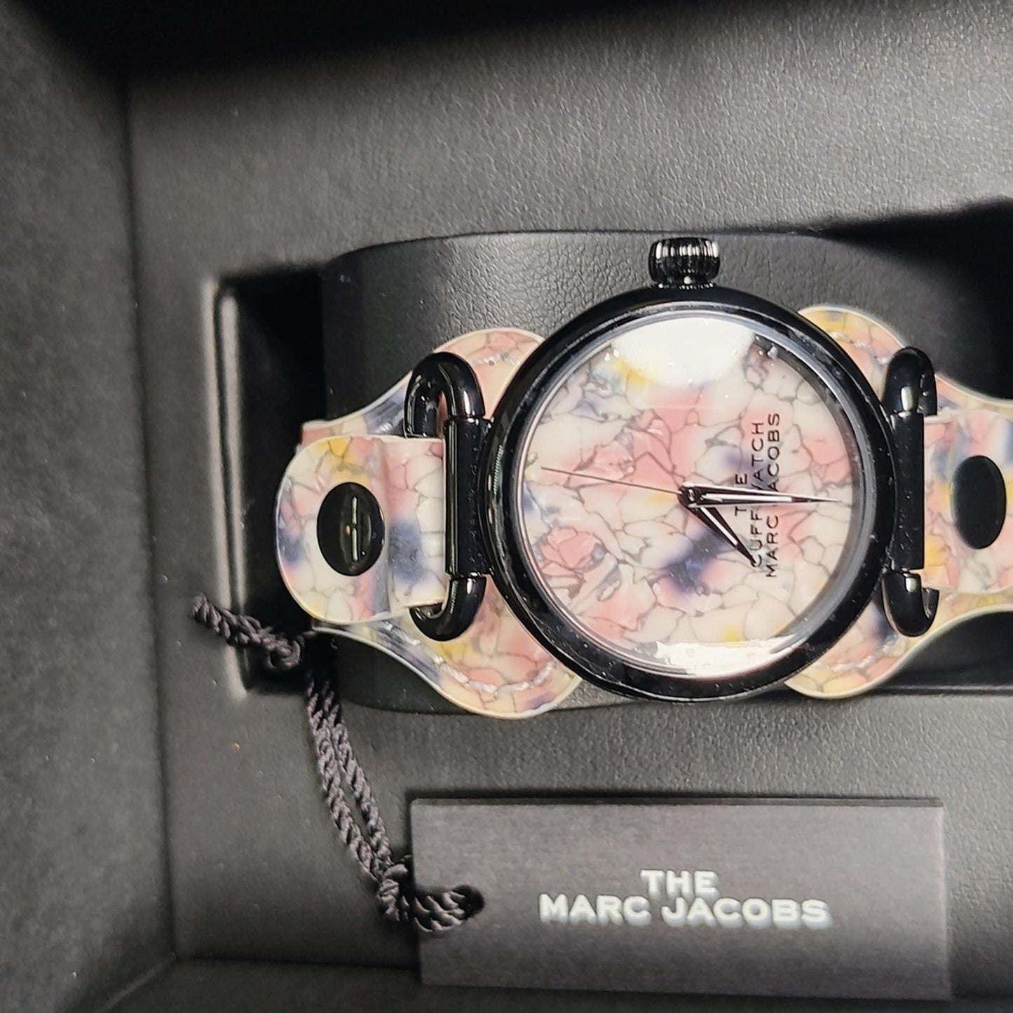 The Cuff Watch by Marc Jacobs with Floral Pattern
