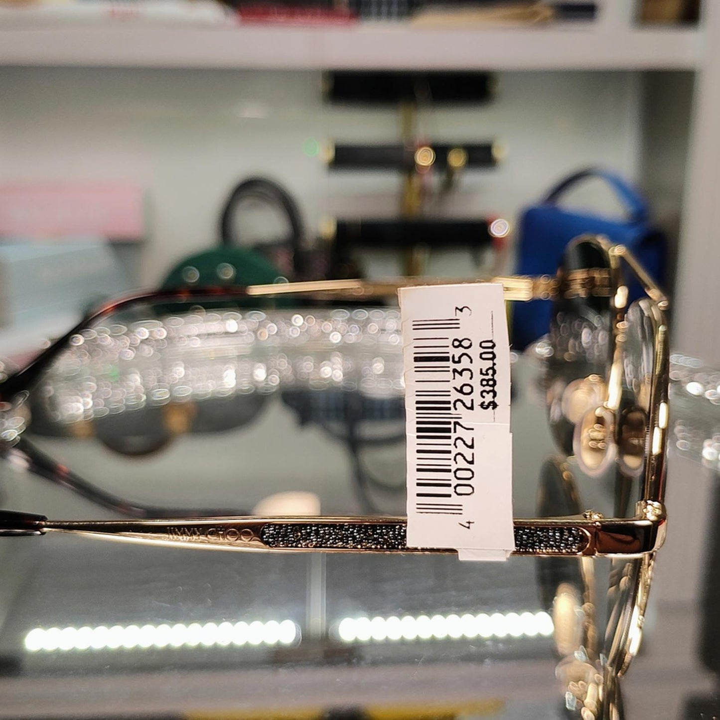 Jimmy Choo Jimena Gold Havana Sunglasses