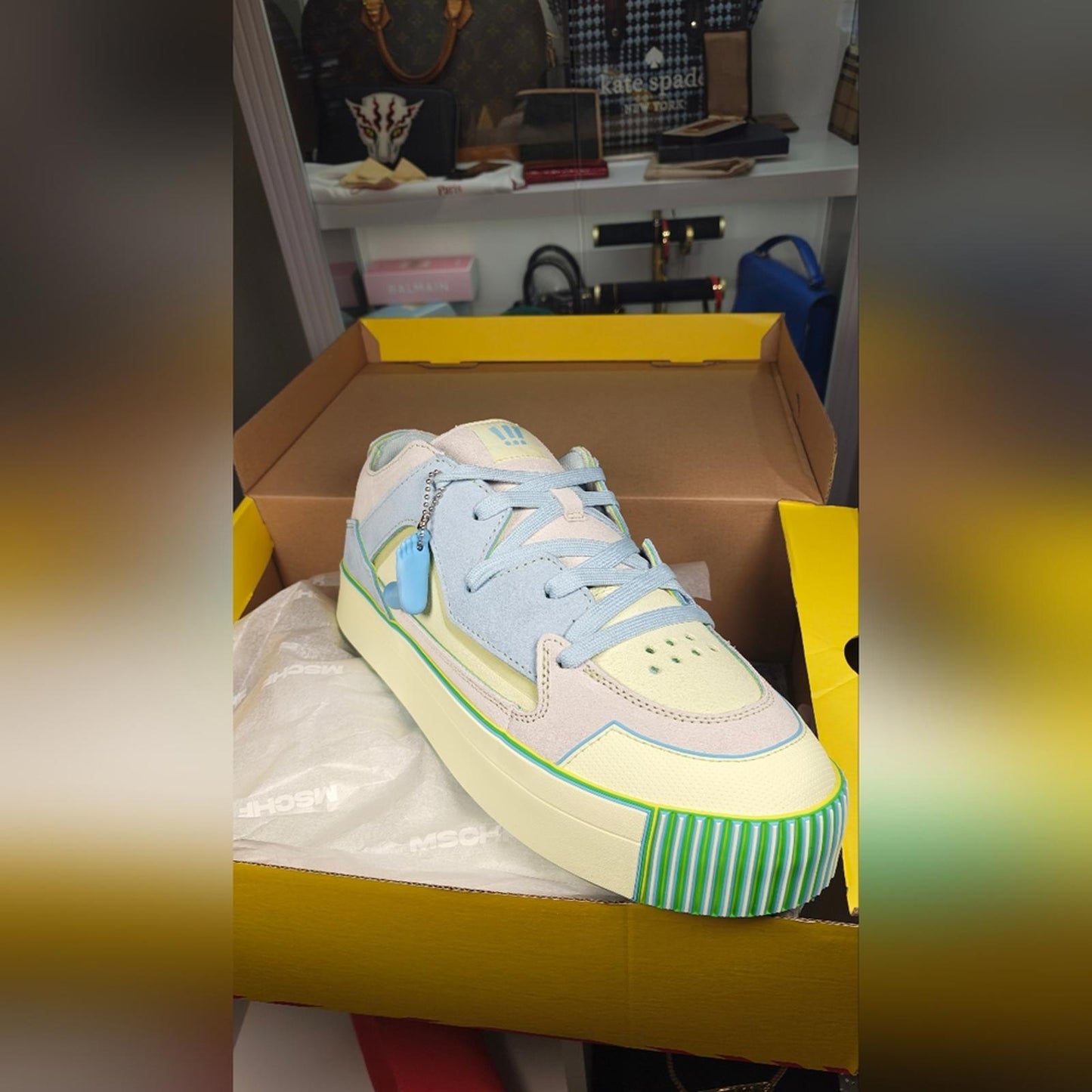 MSCHF GOBSTOMPER SHOE LEMON DROP EDITION Sneaker