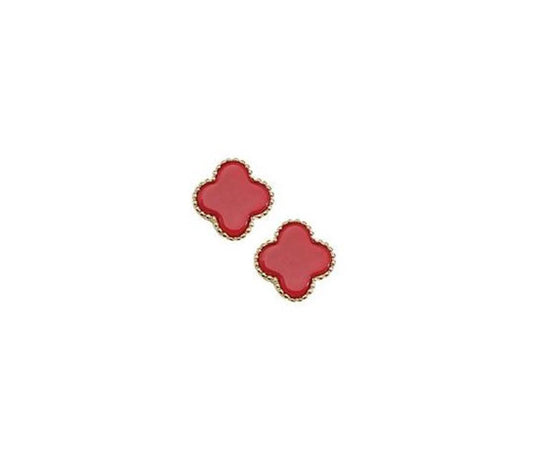 Lana Earrings - Red