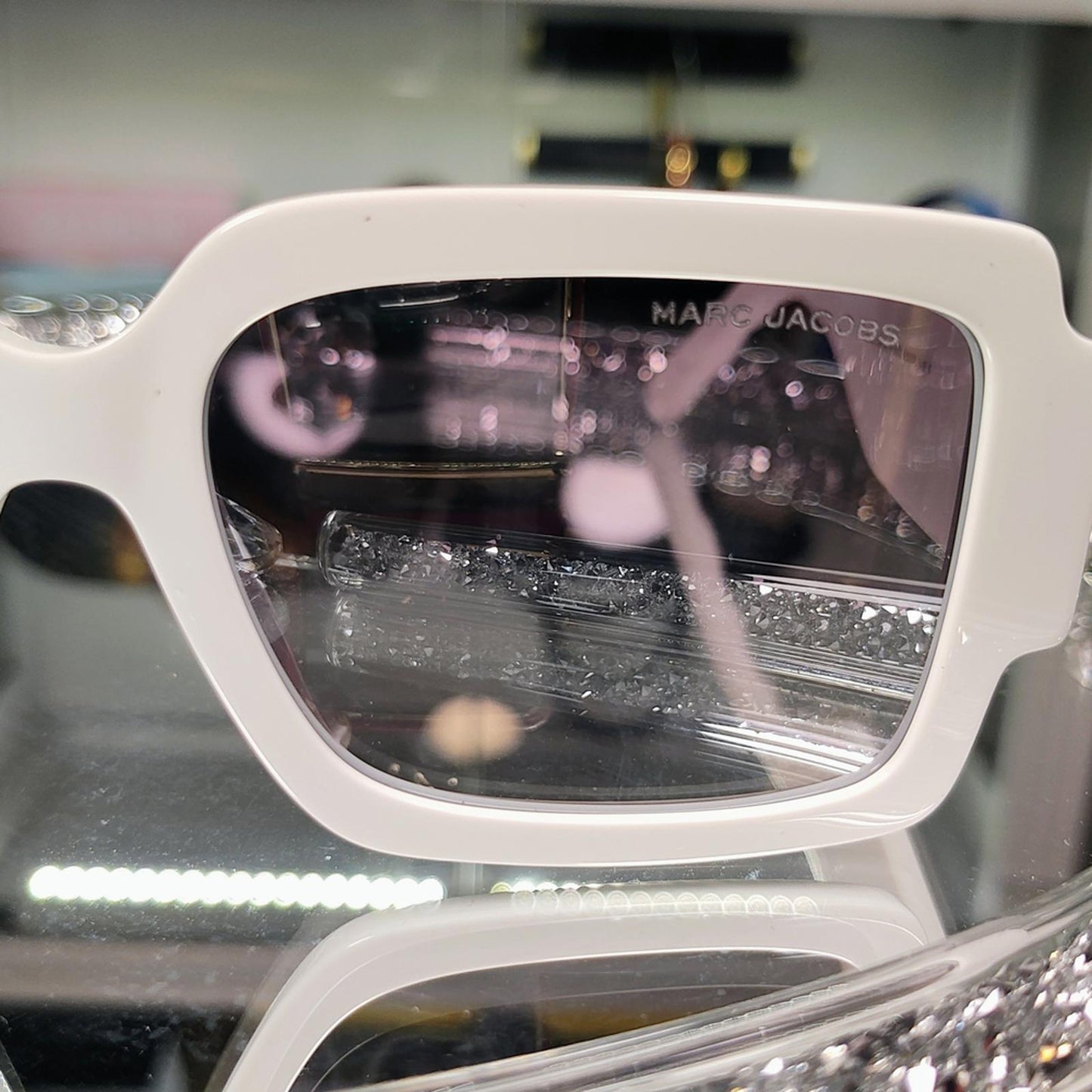 Marc Jacobs White Sunglasses