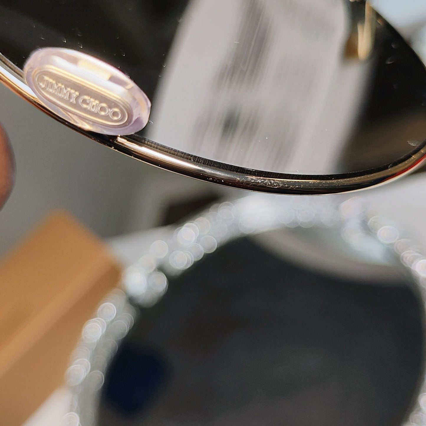 Jimmy Choo Jimena Gold Havana Sunglasses