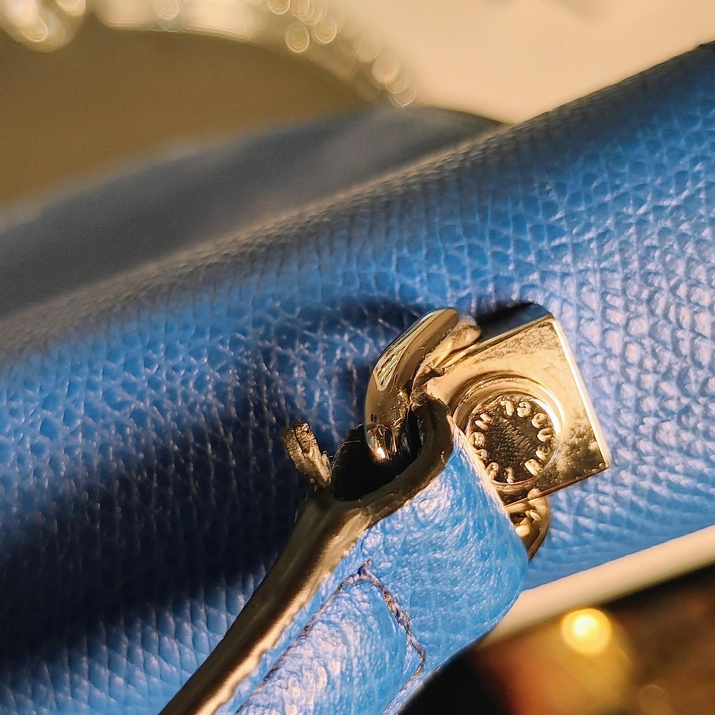 Henri Bendel Cobalt Blue Bijoux Top Handle satchel