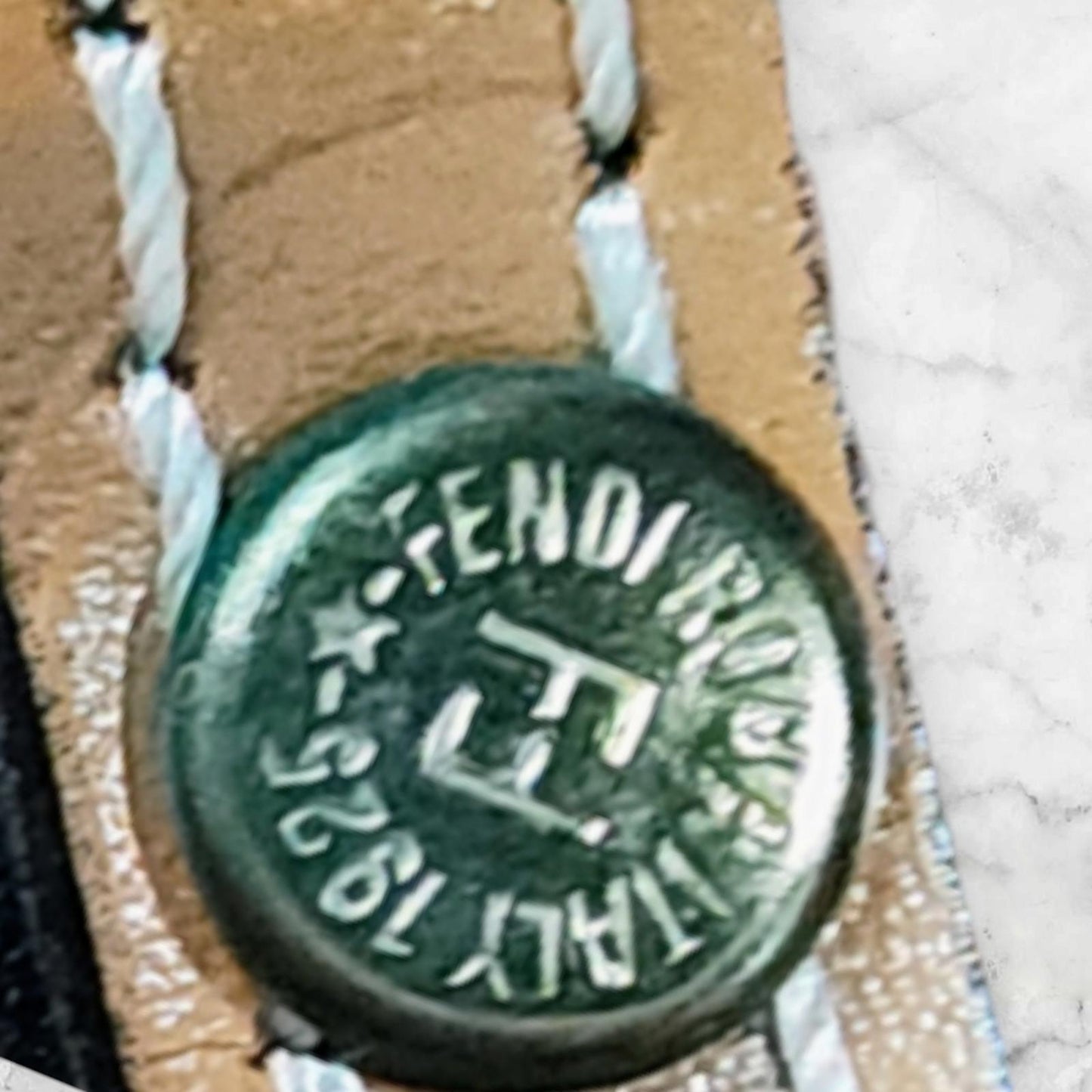Fendi zucca strap
