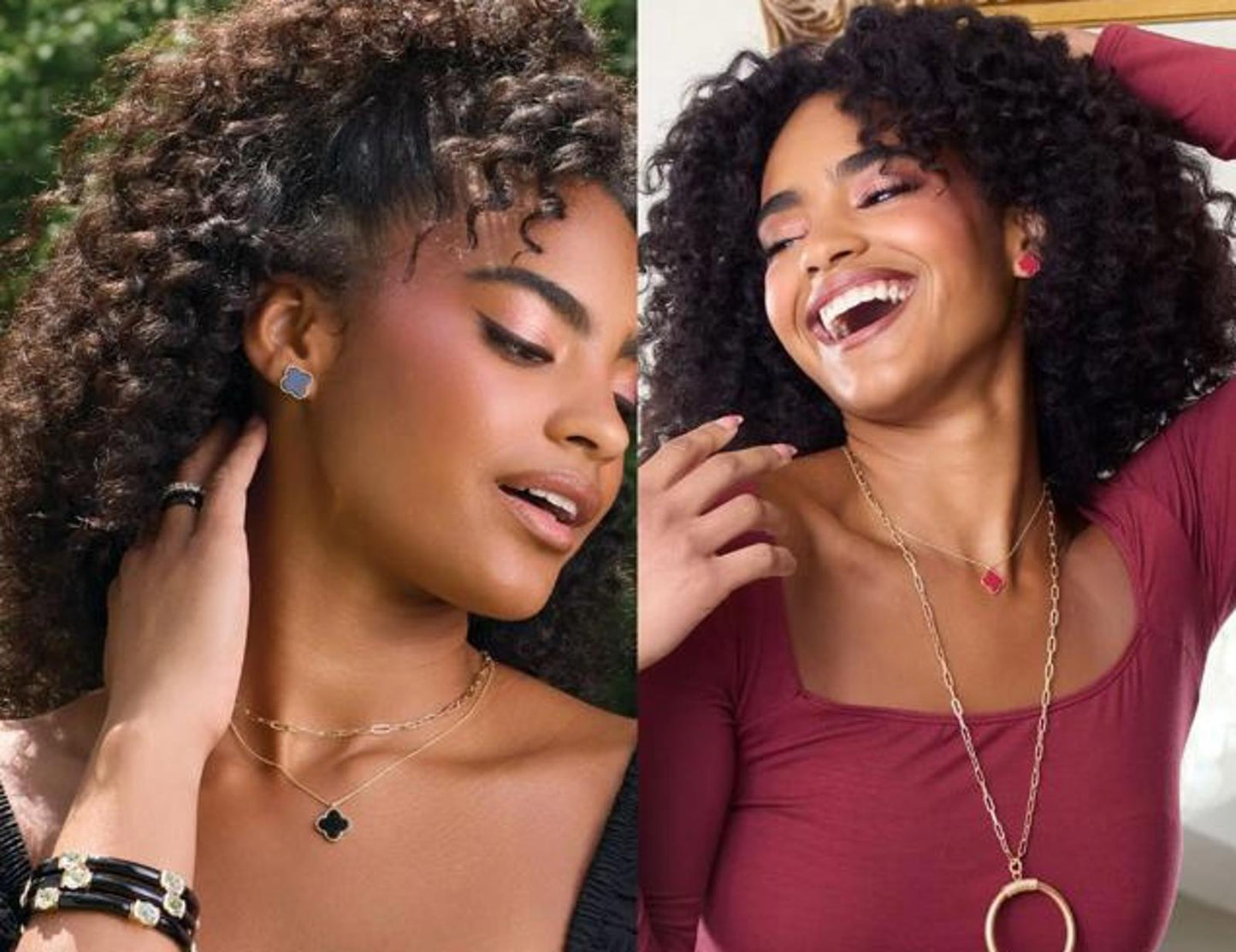 Lana Earrings - Black