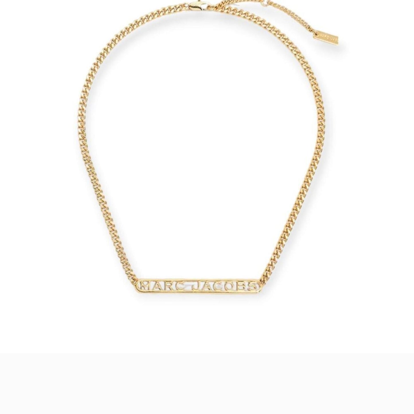 Marc Jacobs Gold Logo Necklace