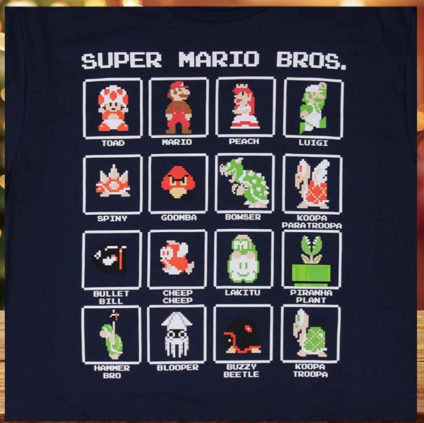 Super Mario brothers shirt