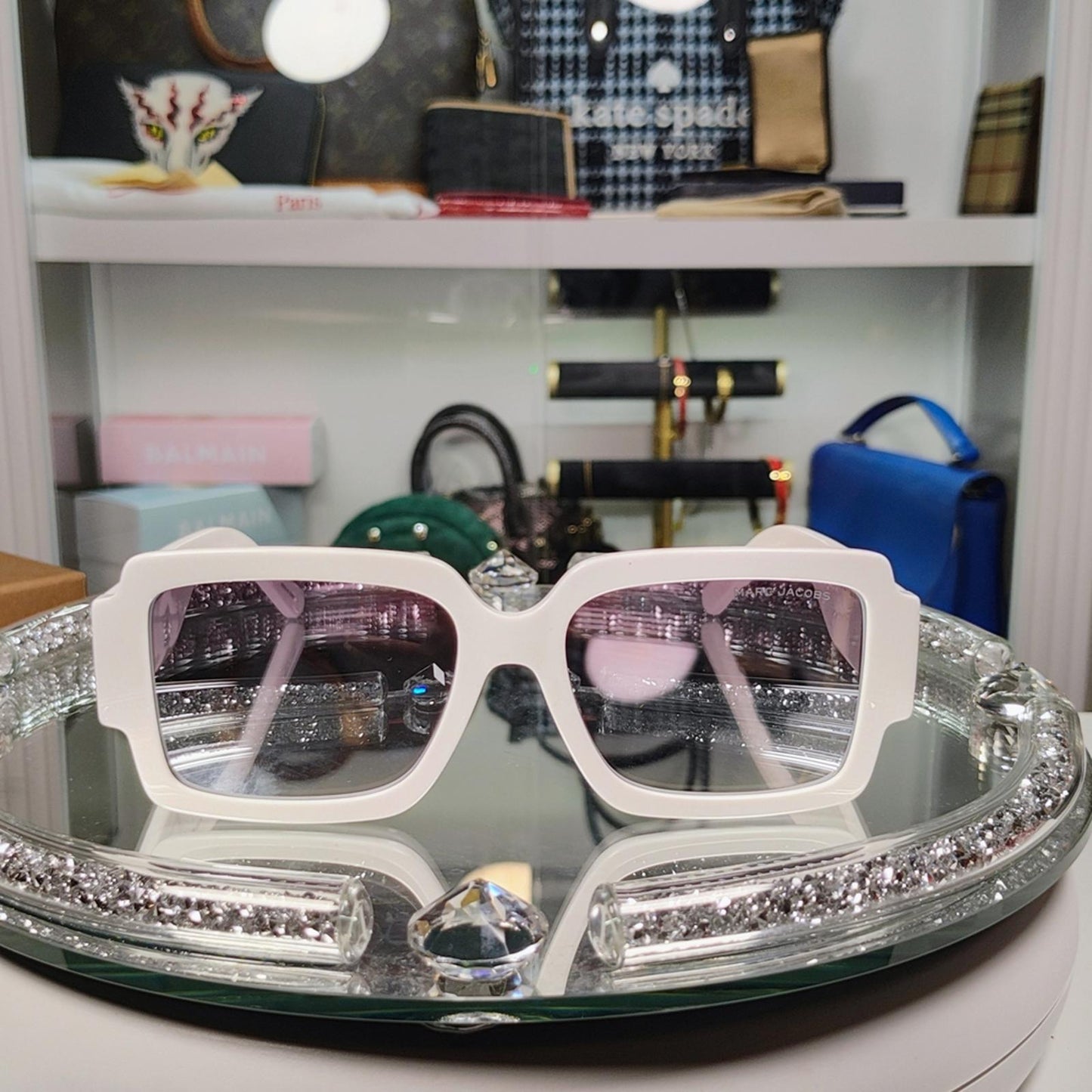Marc Jacobs White Sunglasses