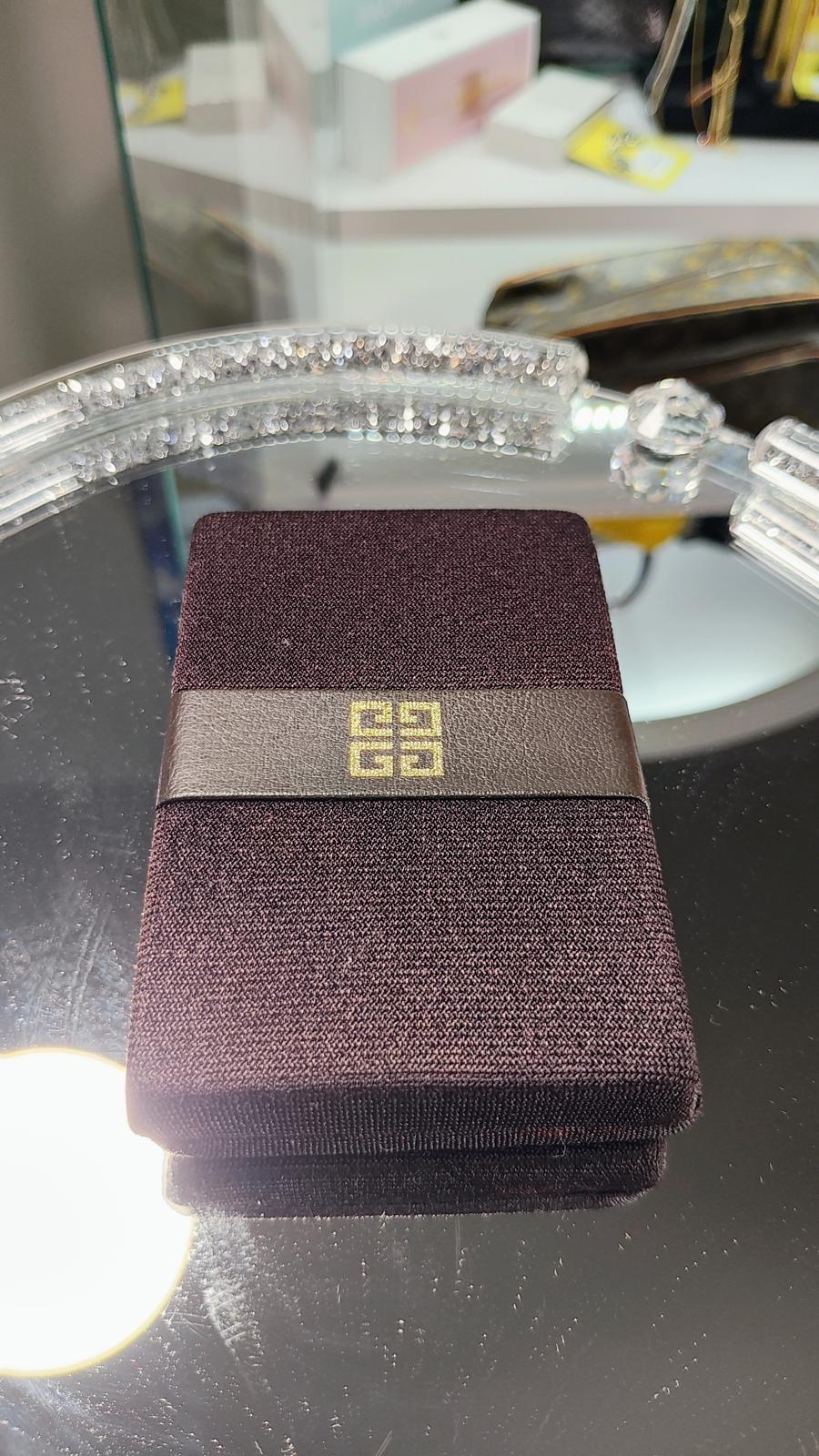 Givenchy Vintage Red and Gold Lighter in Original Case