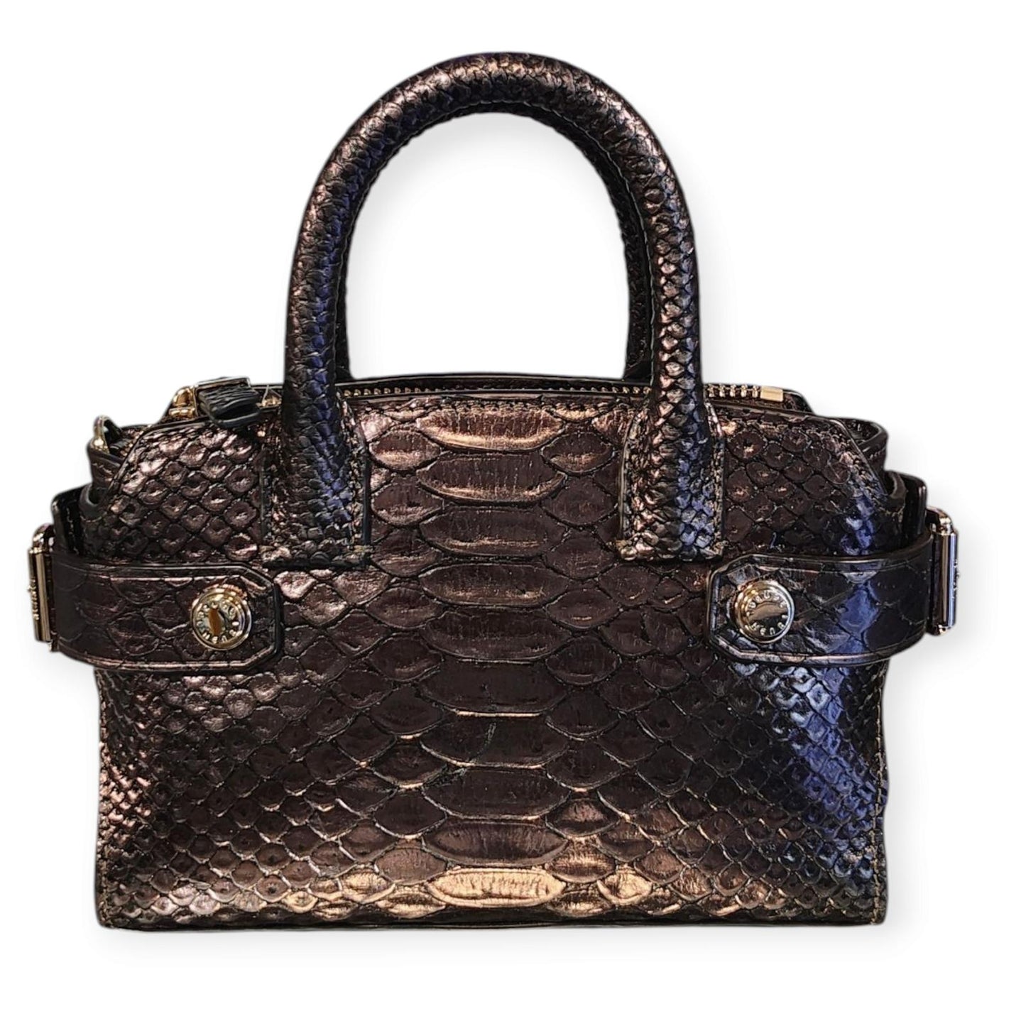 Henri Bendel Carlyle Micro Satchel - Luxurious Snake Print