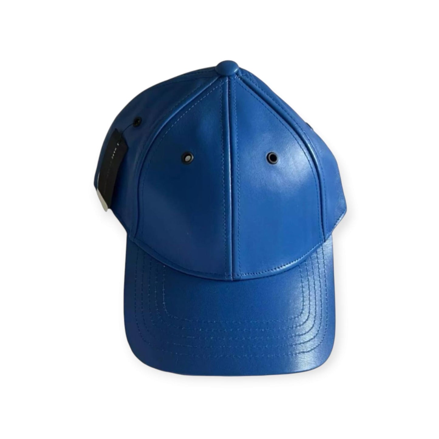 Marc by Marc Jacobs Blue Parrot Leather Cap
