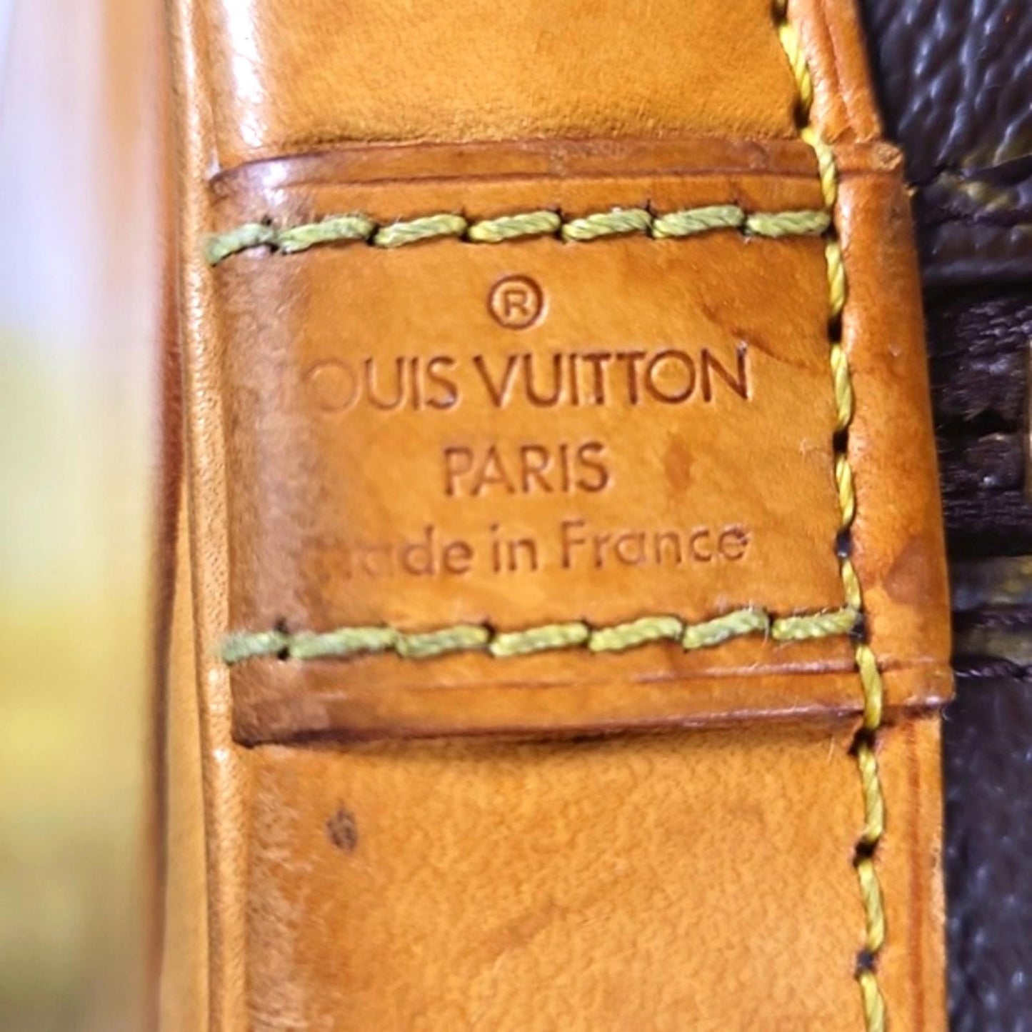 Louis Vuitton Vintage Alma Pm with