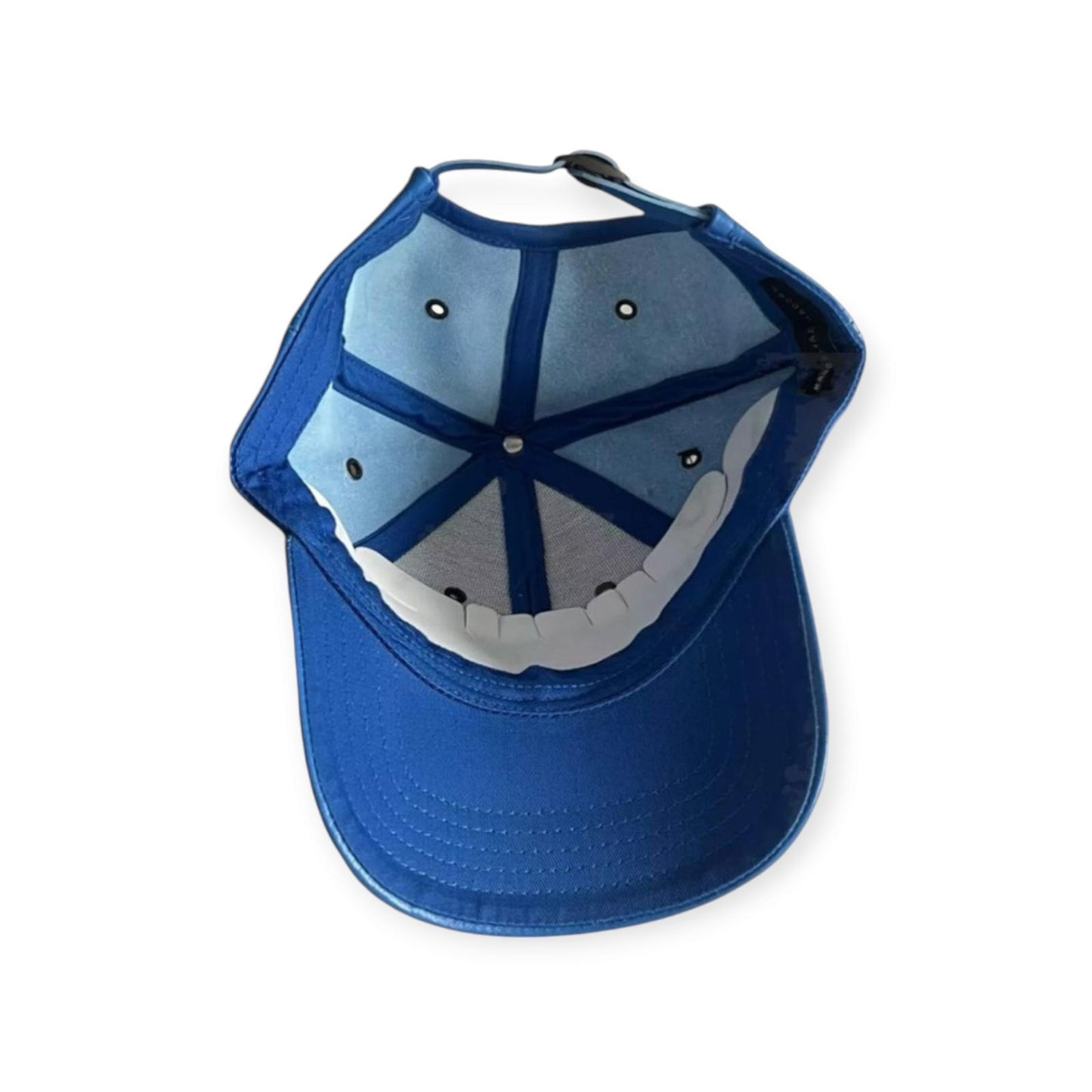 Marc by Marc Jacobs Blue Parrot Leather Cap