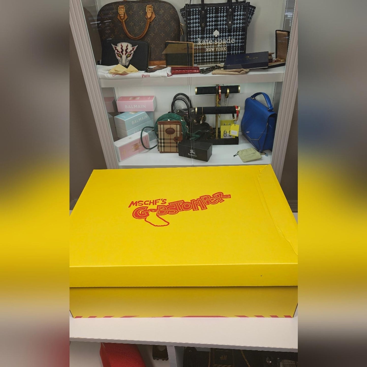 MSCHF GOBSTOMPER SHOE LEMON DROP EDITION Sneaker