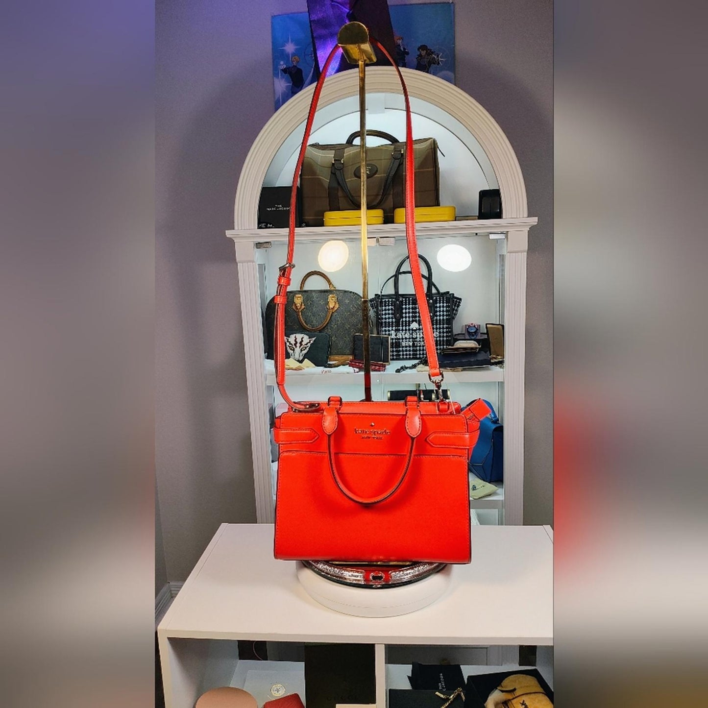 kate spade Vibrant Red Satchel