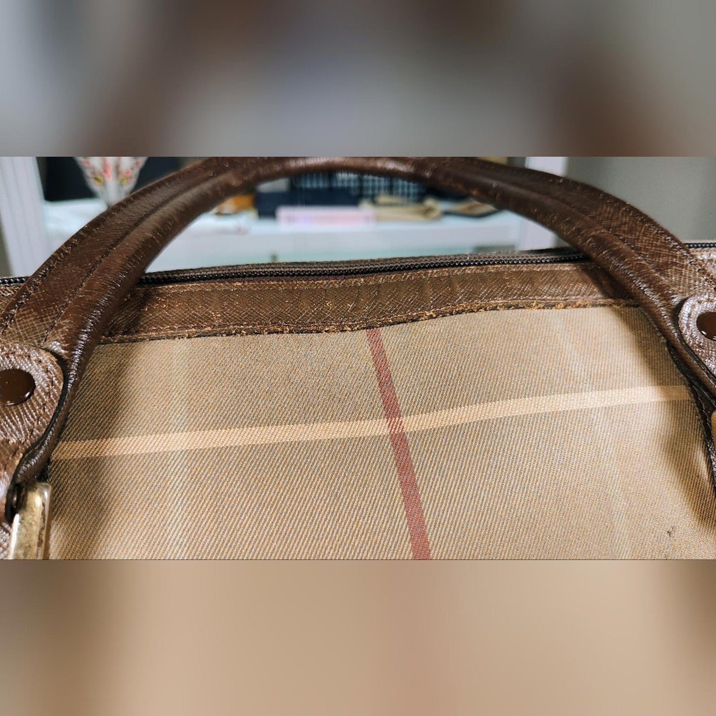 Burberry's Canvas Weekender Bag