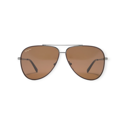 Salvatore Ferragamo 60mm Aviator Sunglasses
