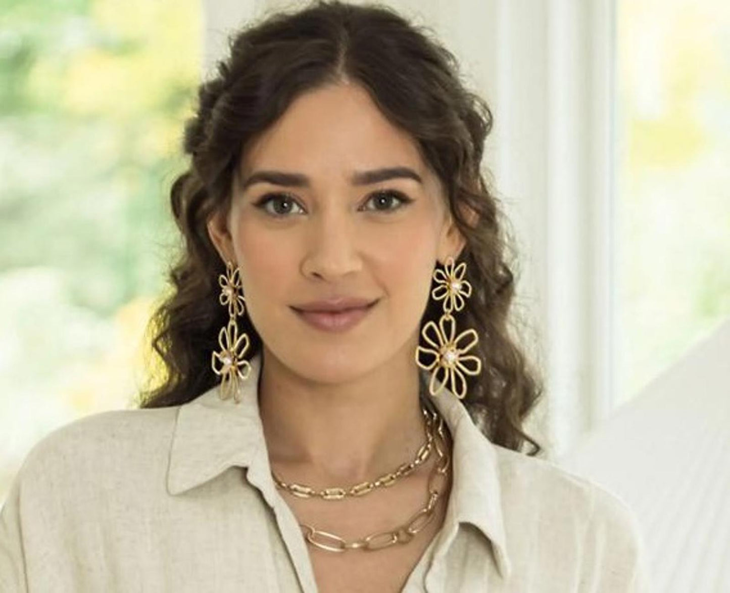 Trudy Necklace - Gold