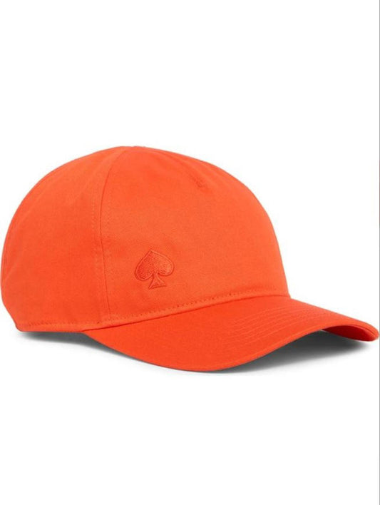 Kate Spade New York Signature Logo Baseball Cap - Bright Orange