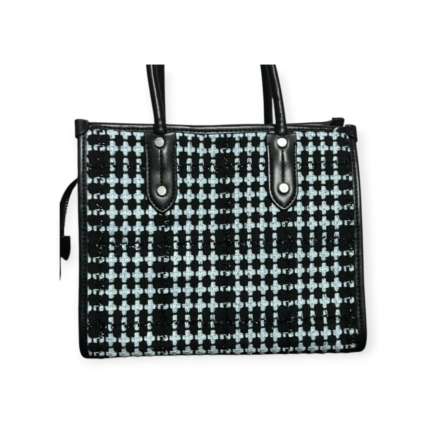 Kate Spade New York Ella Blue Plaid small satchel + crossbody
