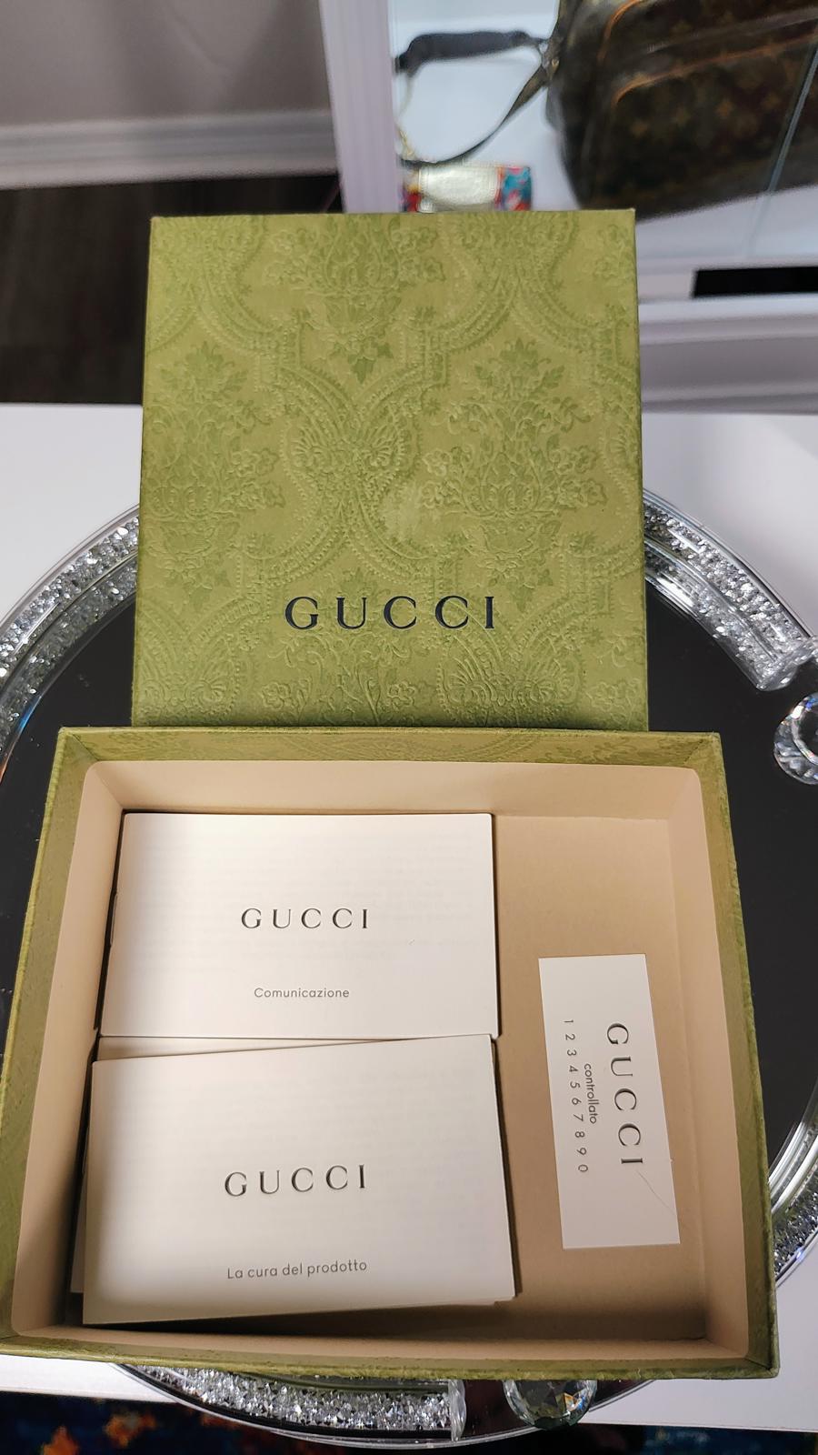 Gucci Octagonal notepad with Signature Pattern