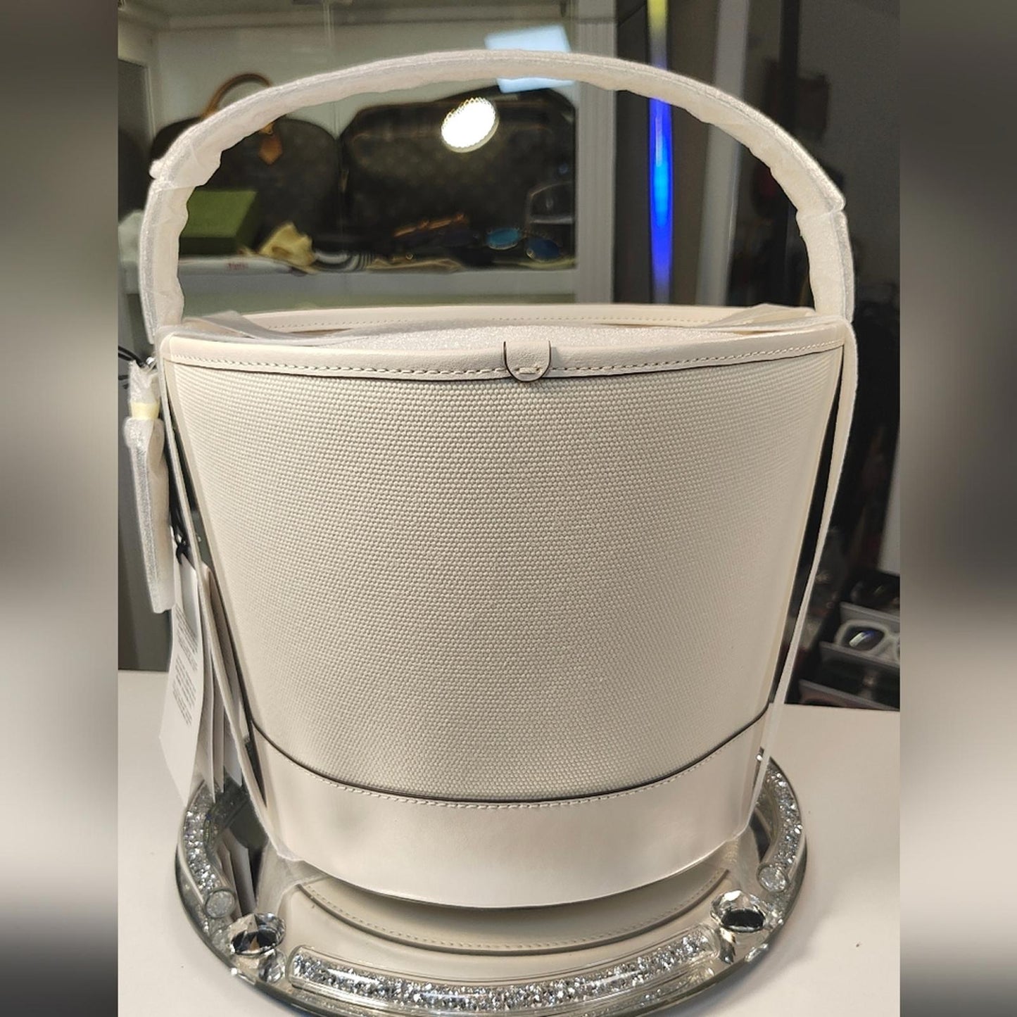 Coach White Skeleton Bucket Bag (HALLOWEEN)
