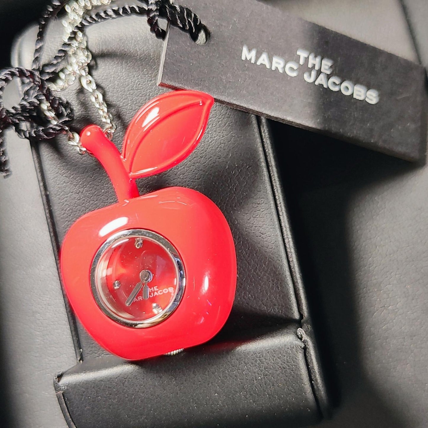 Marc Jacobs Red Apple Pendant Necklace
