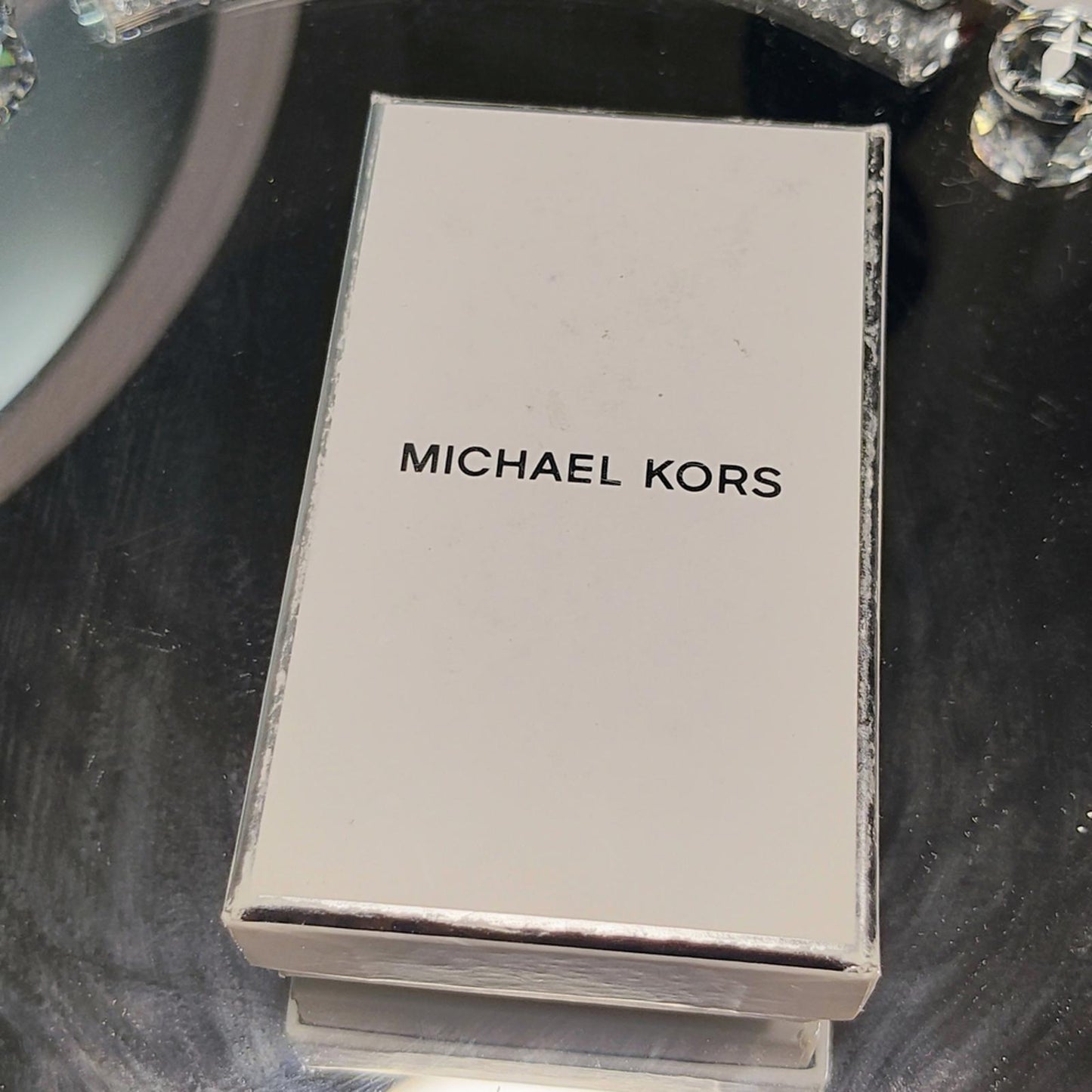 Michael Kors Gold and Pink Key Holder