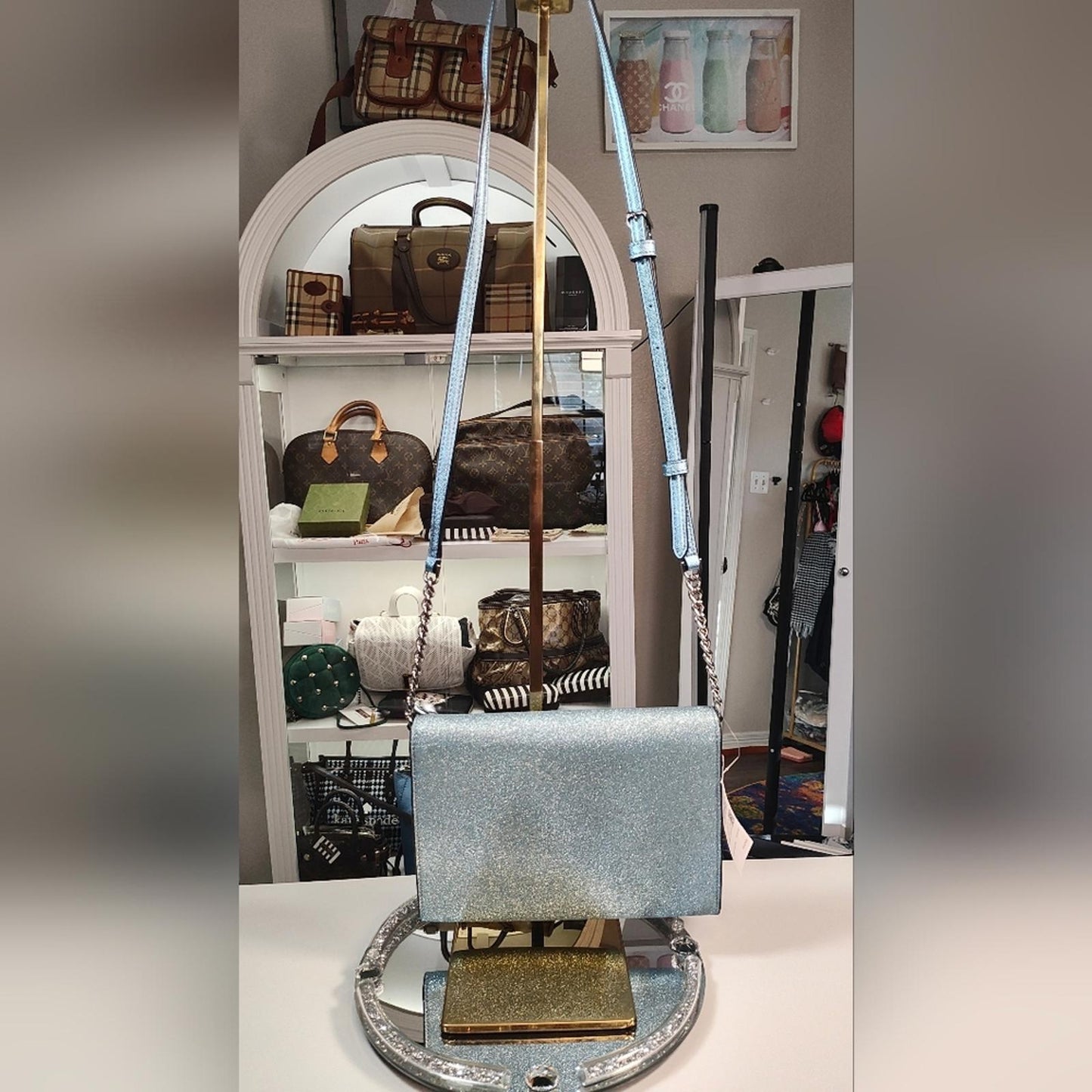 Kate Spade Frosty Sky Elegant Shoulder Bag
