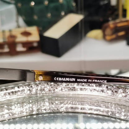 Balmain Pink and Gold Sunglasses BL2522B