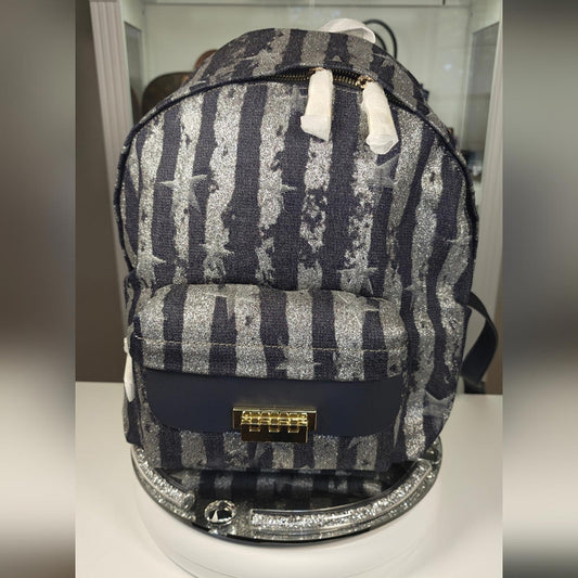 Zac Posen Eartha Iconic Small Backpack in Star Denim