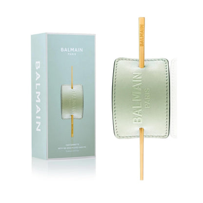 Balmain Green and Gold Bath & Body Collection