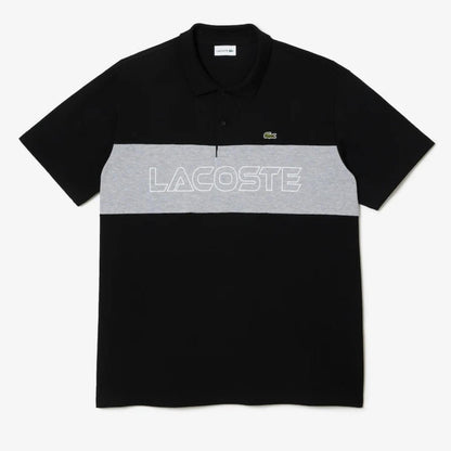 Lacoste Men's Polo Shirt in Black and Gray