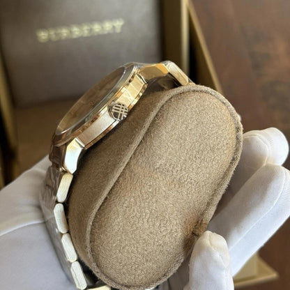 Burberry The City Gold Watch Brand New with 2 Year Factory Warranty