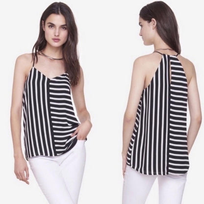 NWT Express Barcelona Cami Reversible Striped Tank