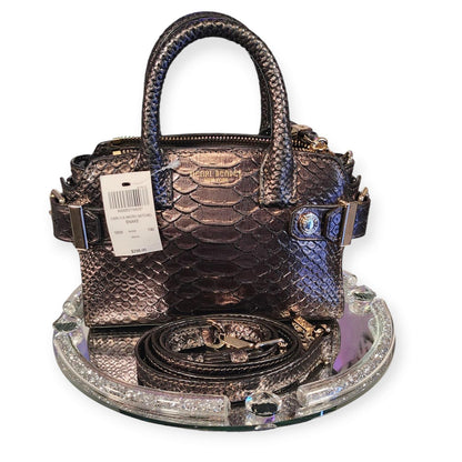 Henri Bendel Carlyle Micro Satchel - Luxurious Snake Print