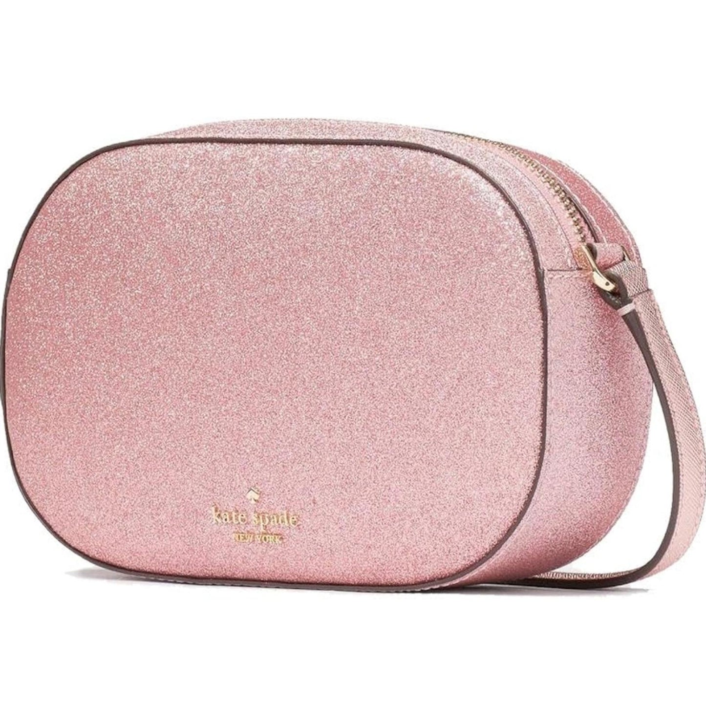 Kate Spade Sparkling Pink Camera Crossbody Bag