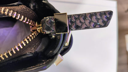 Henri Bendel Carlyle Micro Satchel - Luxurious Snake Print