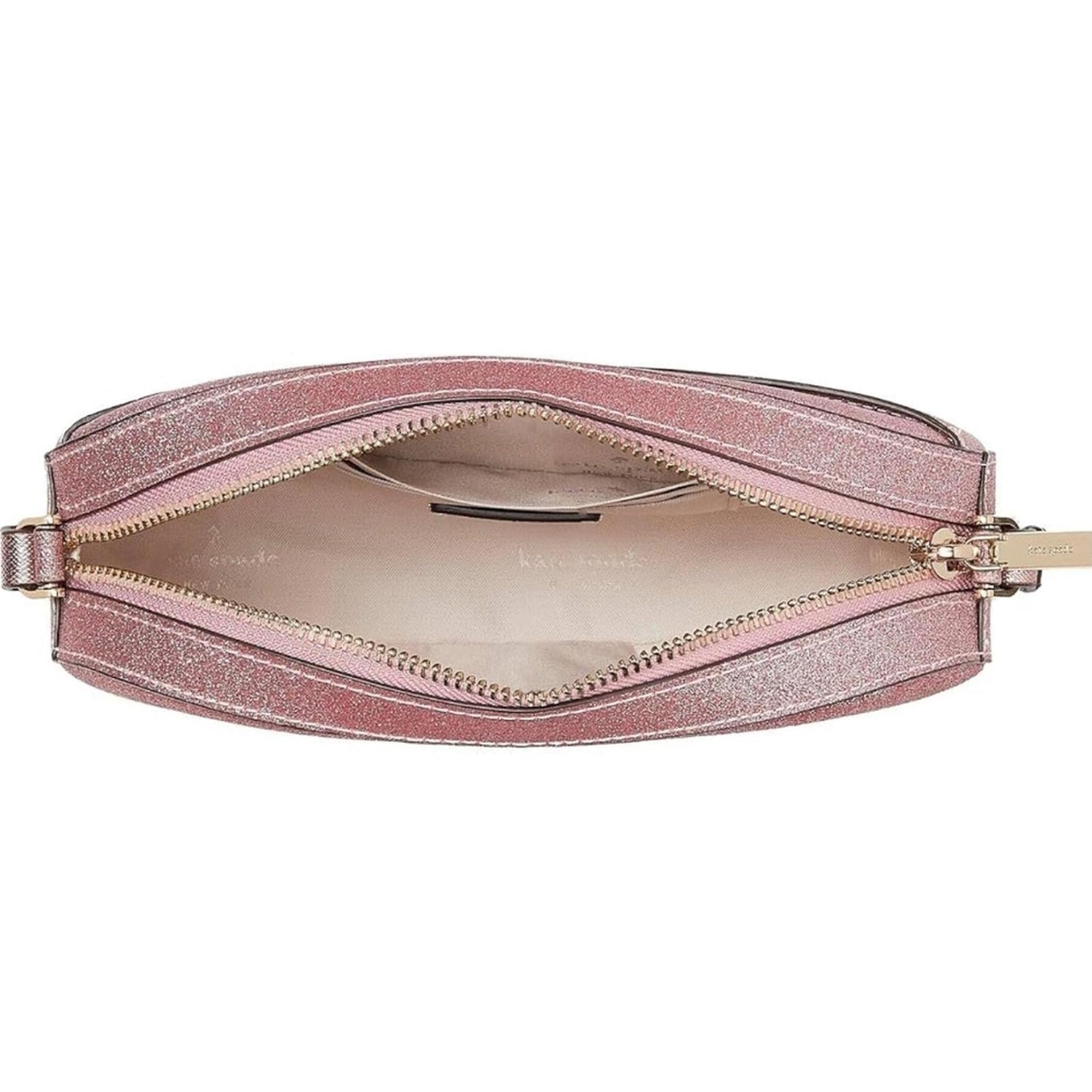 Kate Spade Sparkling Pink Camera Crossbody Bag