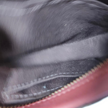 Coach Red Embossed Leather Mini Jamie Camera Bag