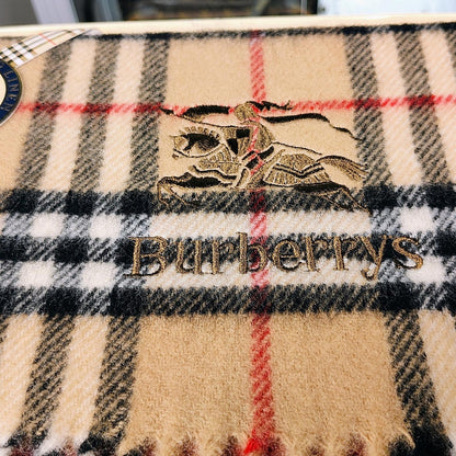 Burberry Lamb Wool Japanese Exclusive Blanket