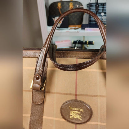 Burberry's Canvas Weekender Bag
